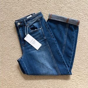 Risen Barrel Jeans – Dark Wash (Size 9) – NWT